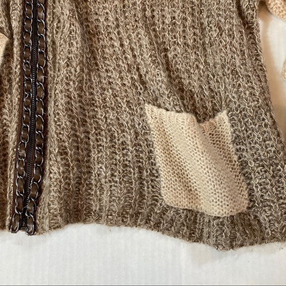 Alberto Makali Sweater L Brown Mohair Oversized - Picture 4 of 6